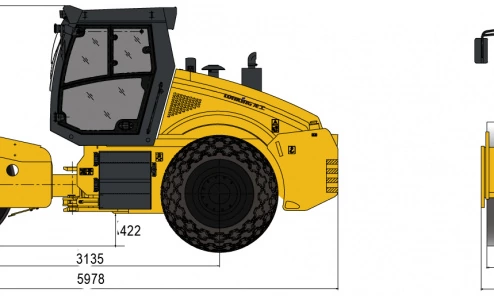 Каток дорожный CDM512D
